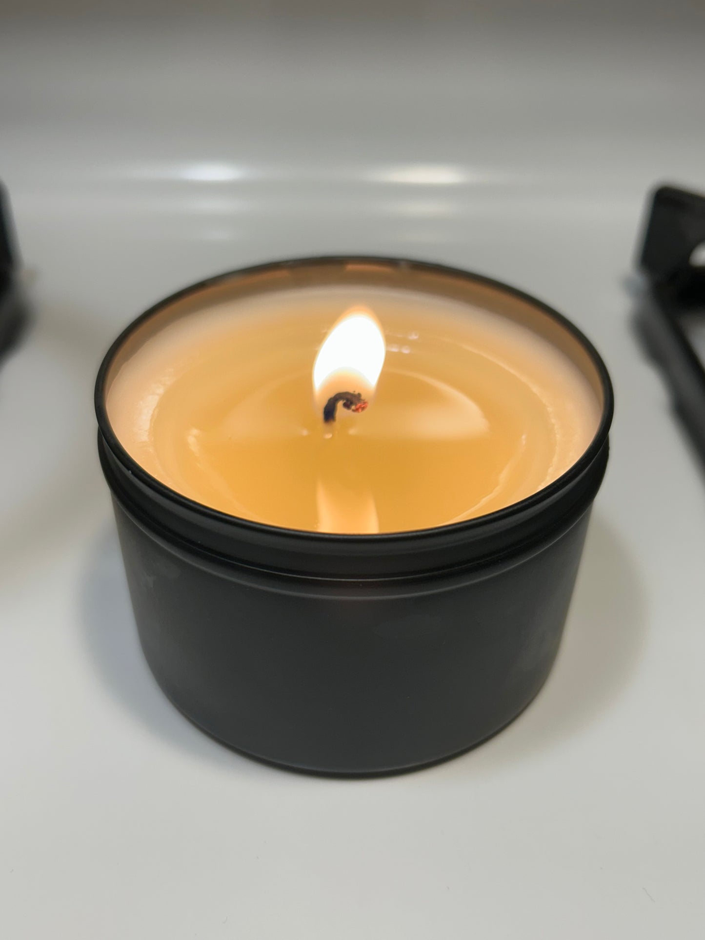 Lard beeswax candle