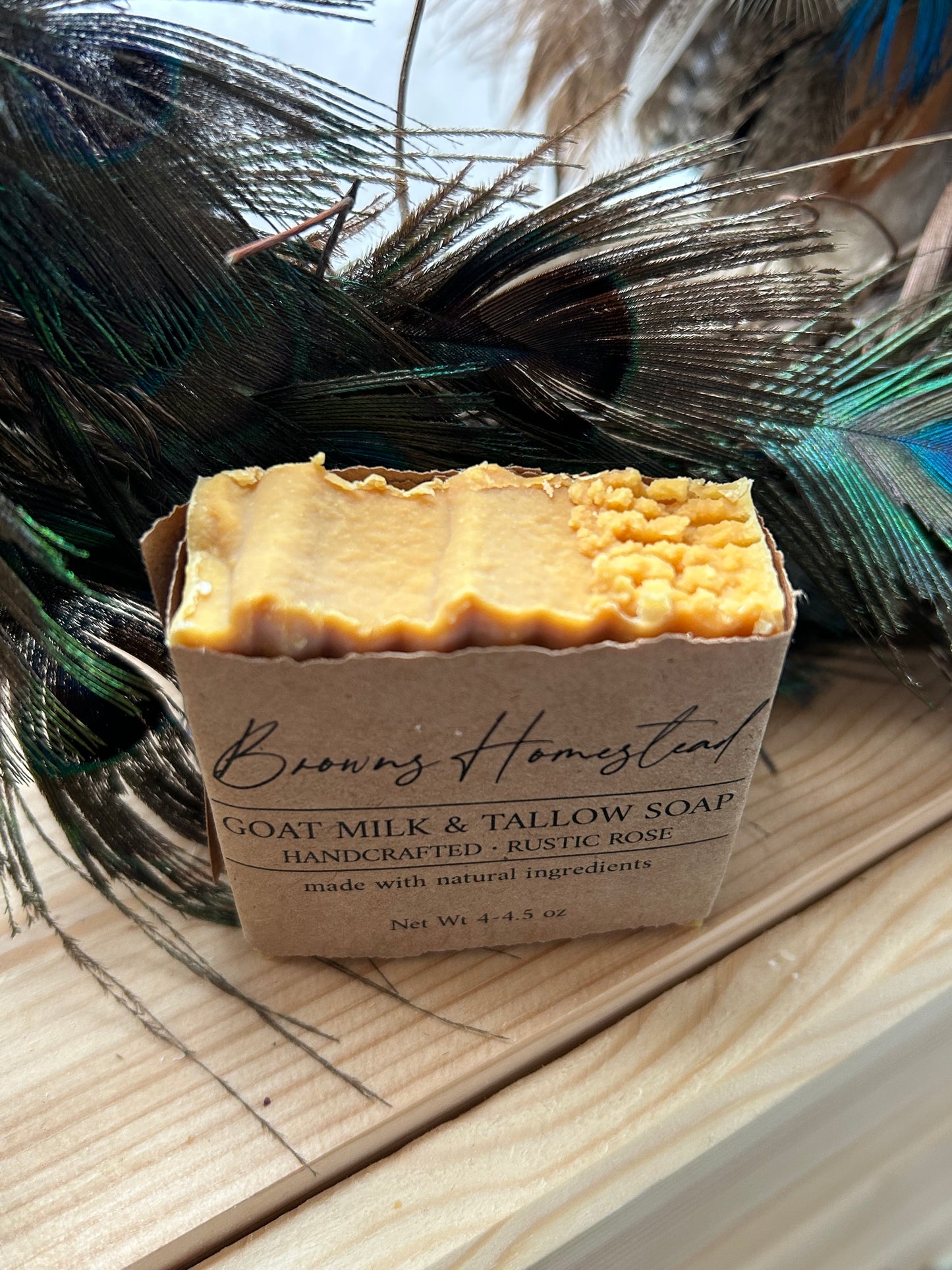 Rustic rose soap