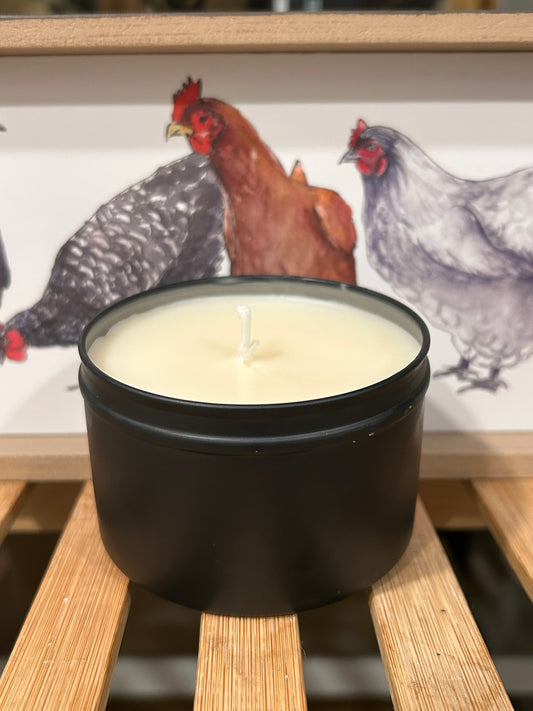 Lard beeswax candle