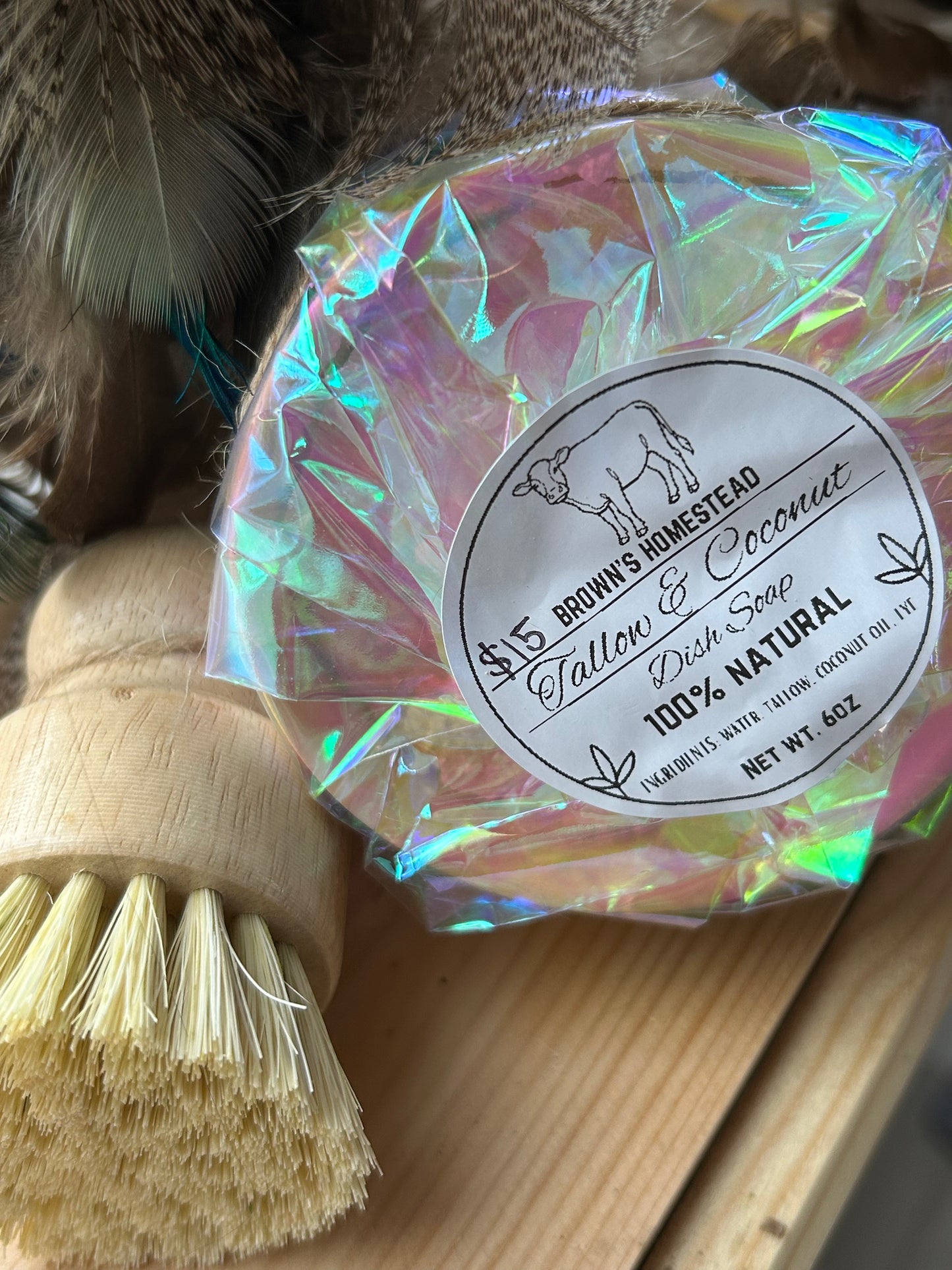 Tallow & Coconut dish soap